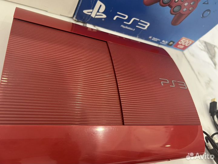 Sony playstation 3 limited edition (granade red)