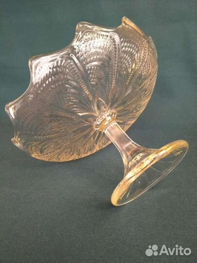 Фруктовница стекло СССР