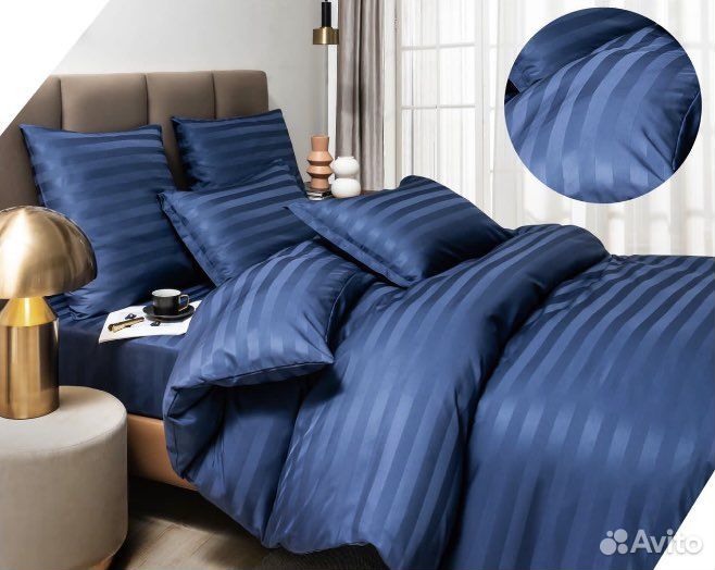 Белье постельное Страйп/Сатин