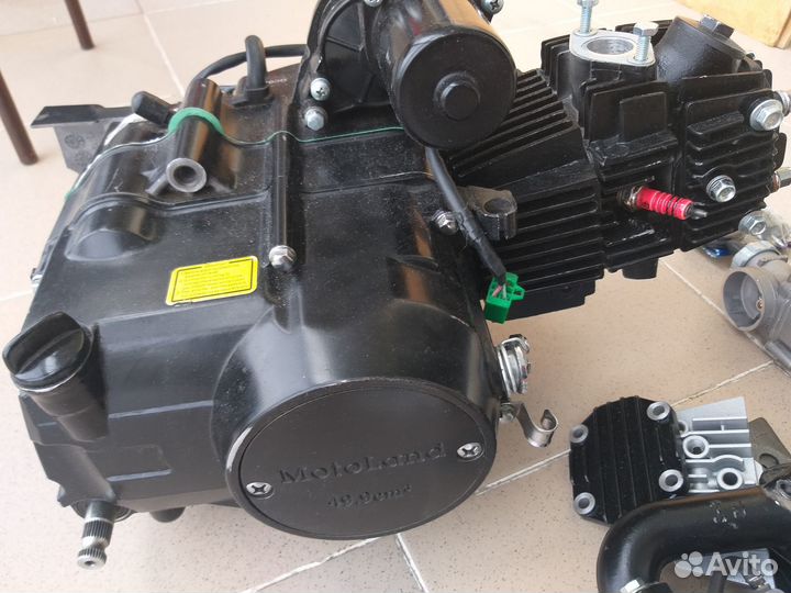 Двигатель на мопед альфа 110 бу