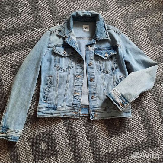 Джинсовая куртка zara