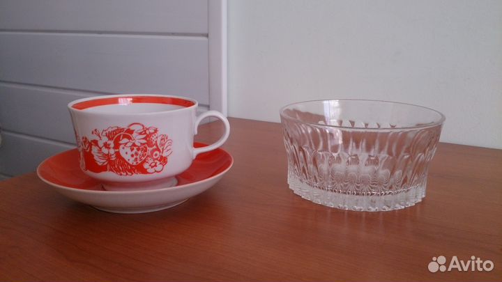 Чайная пара и конфетница