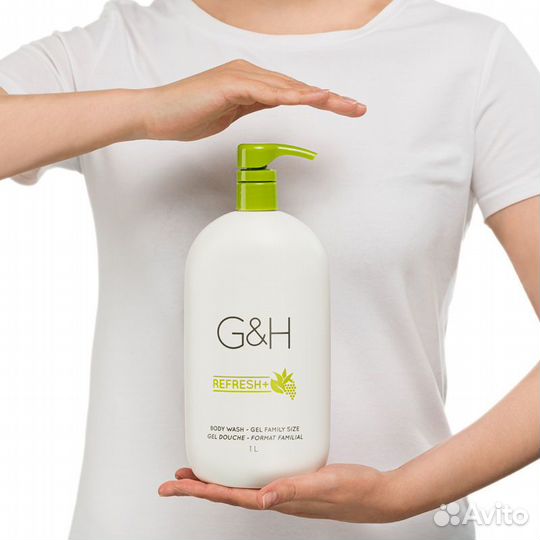G&H refresh+ Гель для душа, 1 л