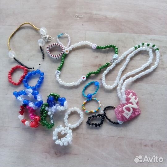 Кольца из бисера