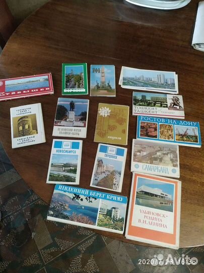 Открытки городов СССР
