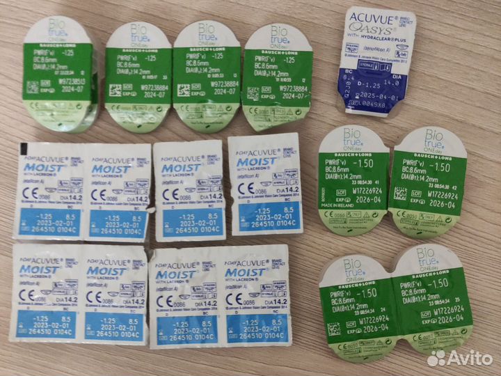 Линзы контактные acuvue oasys 1 day