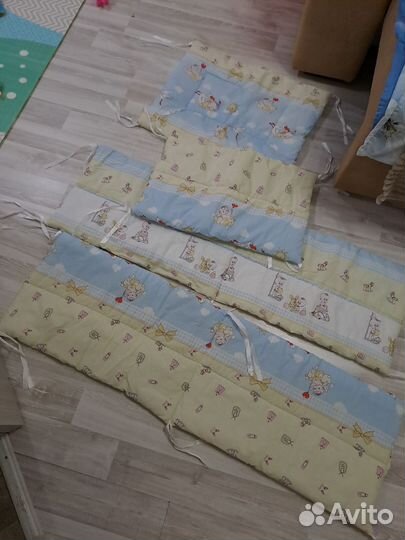 Бортики в детскую кроватку