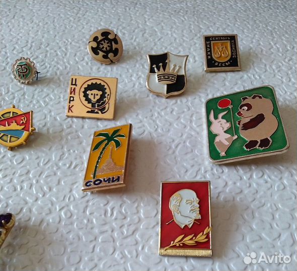 Значки и броши СССР
