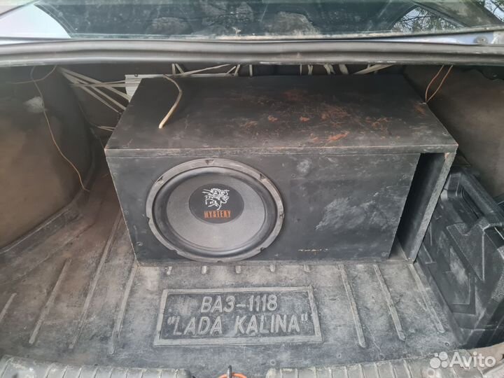 Сабвуфер и усилитель