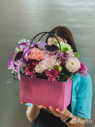 Цветочные сумочки