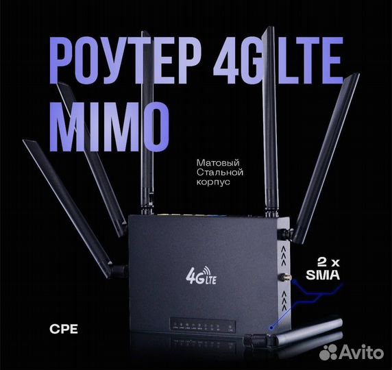 4g LTE роутер с сим картой