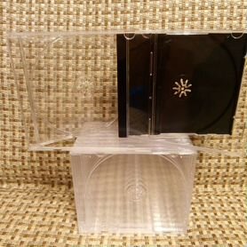 CD-BOX прозрачный - чёрный тайвань