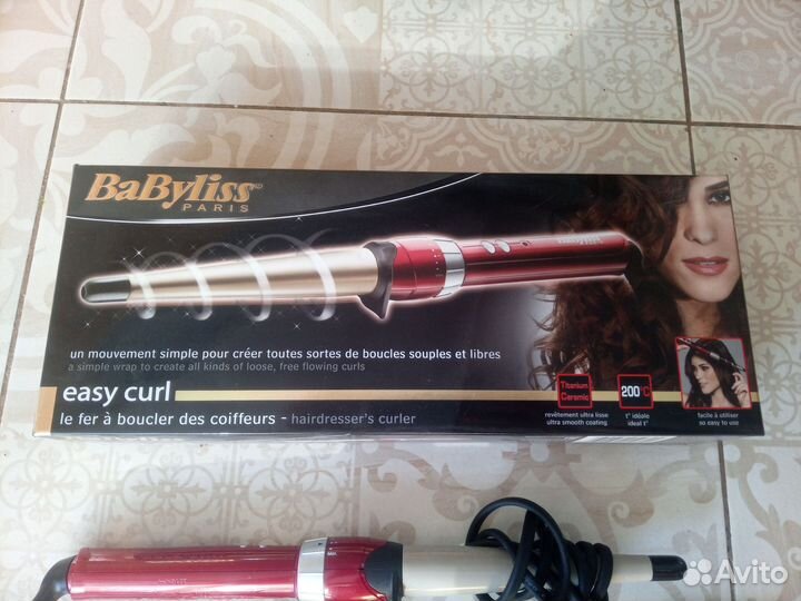 Новая Плойка / электрощипцы Babyliss