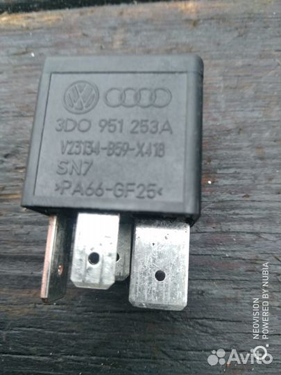 Реле N 433 Фольксваген Гольф 6 1.6 D