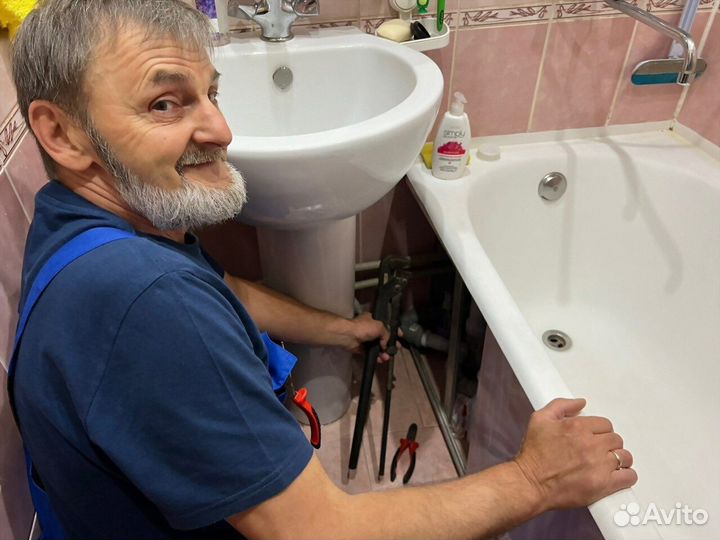 Услуги Сантехника Водопроводчик Устранение засоров