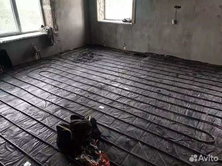 Монтаж водоснабжения, отопления, теплого пола