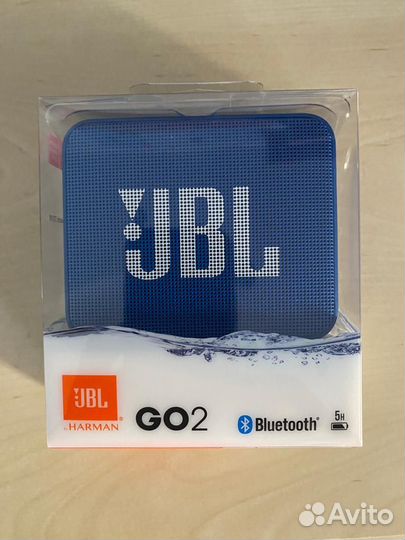 Портативная колонка JBL GO 2, синий