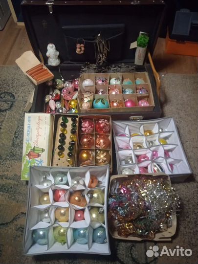 Ёлочные игрушки СССР