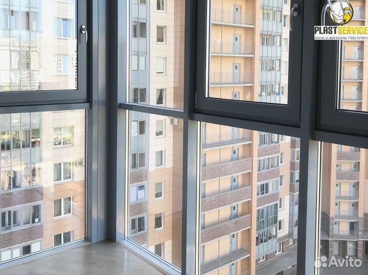 Панорамные окна, панорамное остекление, балконы