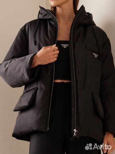 Новый пуховик prada оригинал