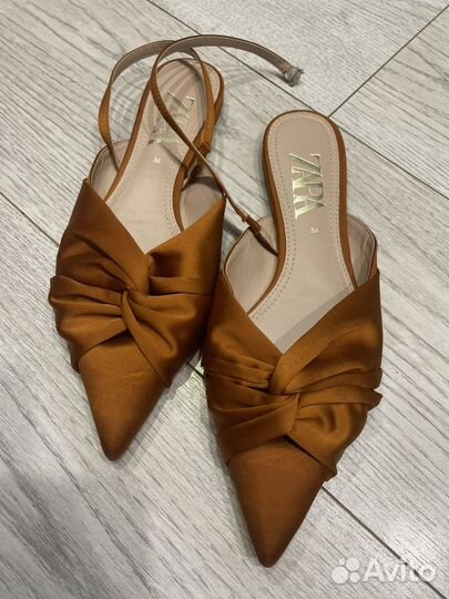 Мюли zara 37 женские
