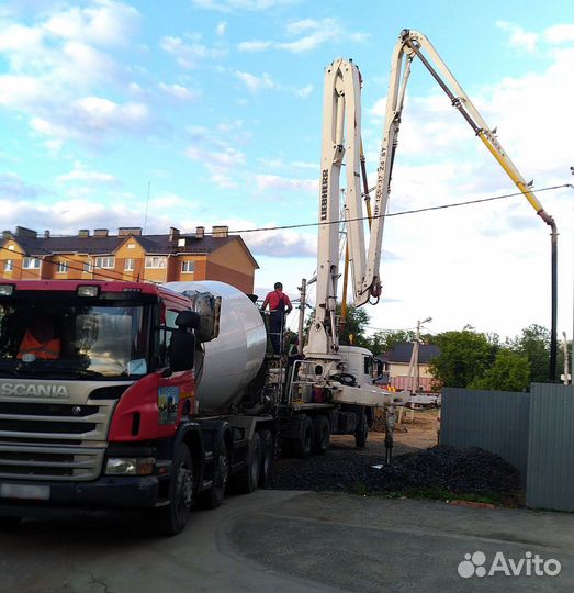 Бетон для черновых полов домов