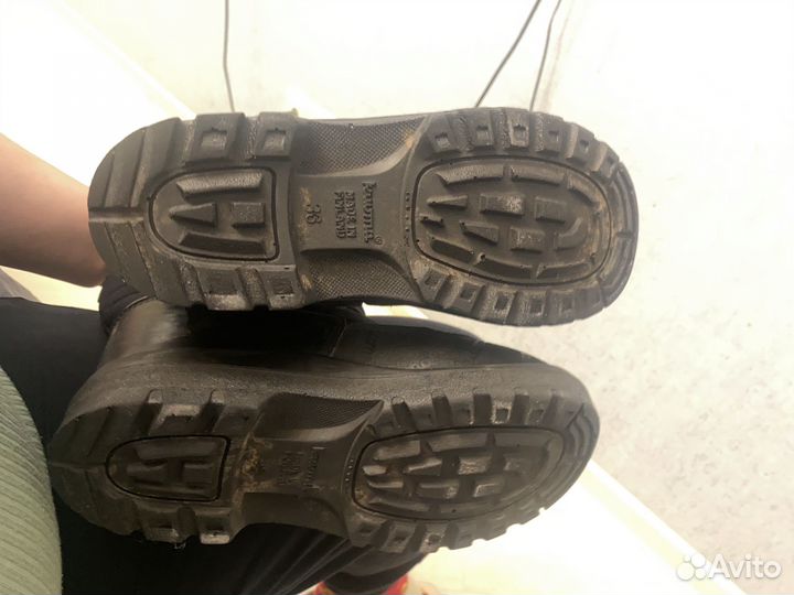 Сапоги kuoma размер 36 черные