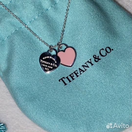 Подвеска tiffany сердце