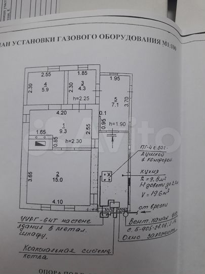 Дом 51,4 м² на участке 7 сот.