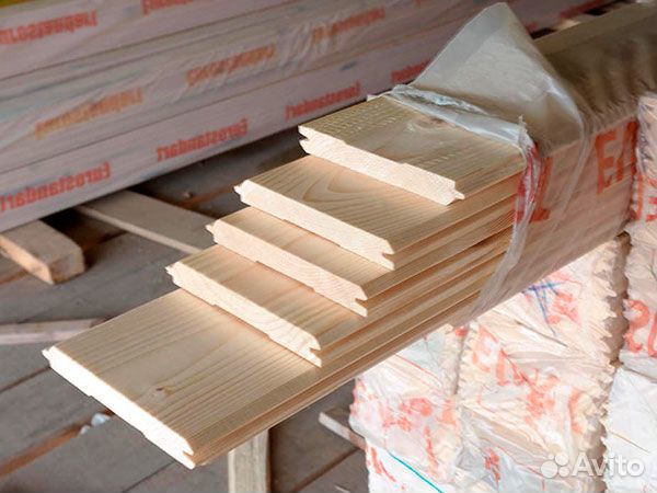 Имитация бруса из сосны 17*140мм, 4м-6м