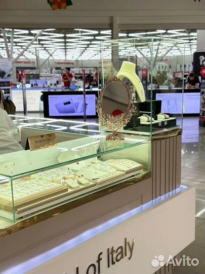 Торговый островок витрина