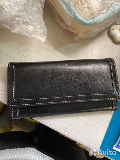 Кошелек женский новый кожа