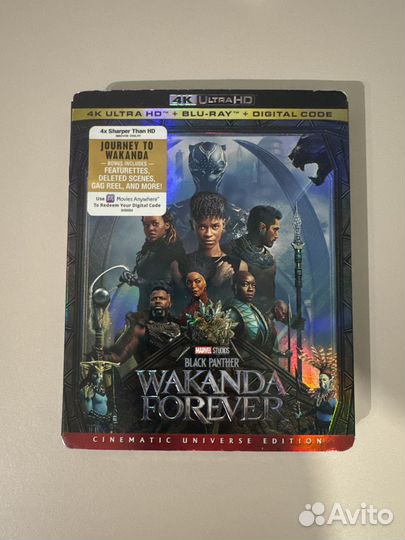 Черная пантера:Ваканда навсегда 4K UHD Bluray.сша