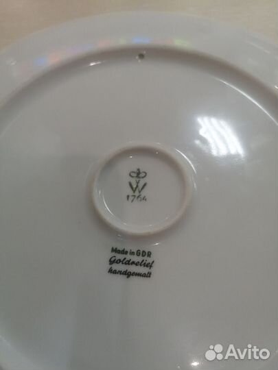 Настенная тарелка фарфор Германия