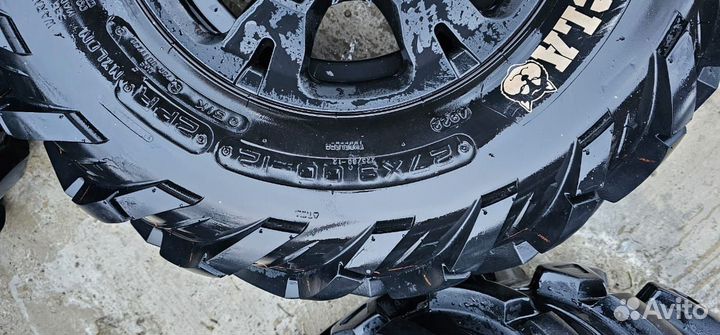 Резина Ancla 27 на оригинальных дисках cf moto r12