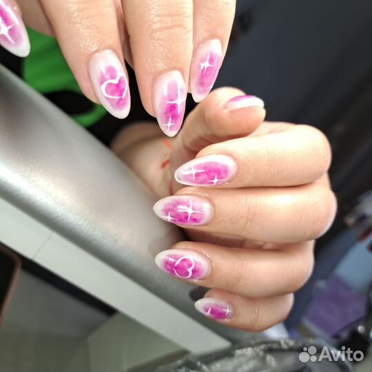 Маникюр, наращивание, укрепление