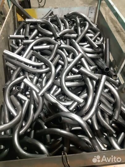 Услуги трубогиба.Загиб круглой трубы.Гибка труб