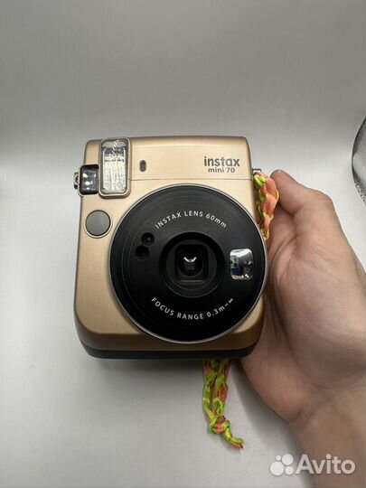 Фотоаппарат Fujifilm Instax Mini 70 Gold