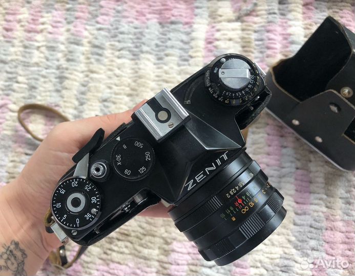 Пленочный фотоаппарат Zenit 11 с объективом Helios