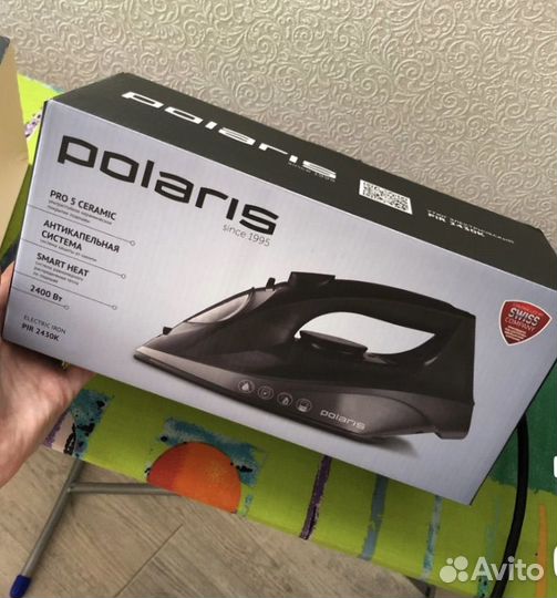 Утюг новый Polaris PIR 2430K