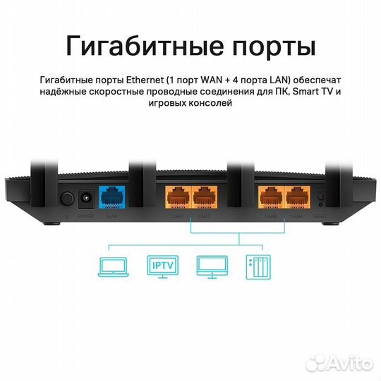 WI-FI роутер TP-Link Archer C6U AC1200