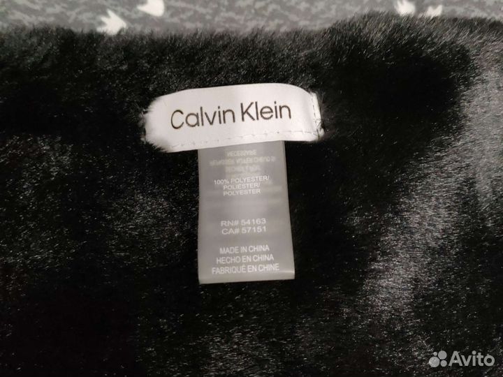 Шарф Calvin Klein имитация меха