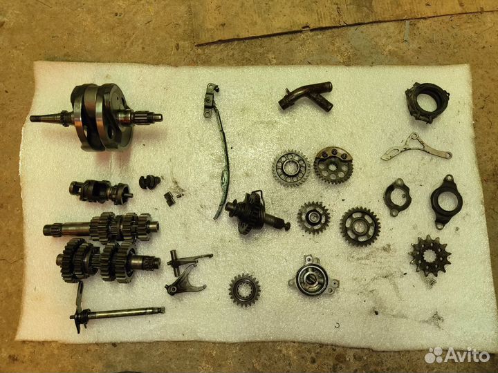 Запчасти на Yamaha yz450/wr450 2005г