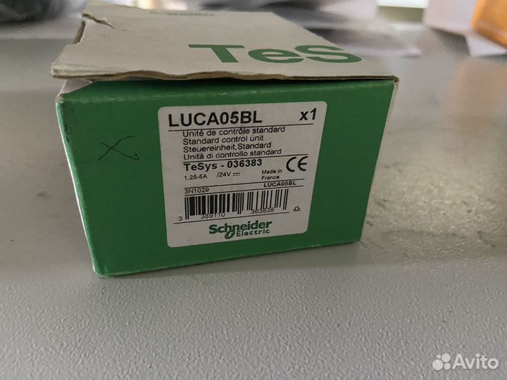 Блок управления стандартный Schneider luca05BL