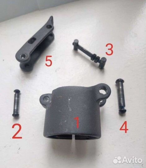 Бочонок, шпилька, оси, язычки Оригинал Ninebot G30