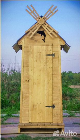 Дачный туалет с установкой Ъ545