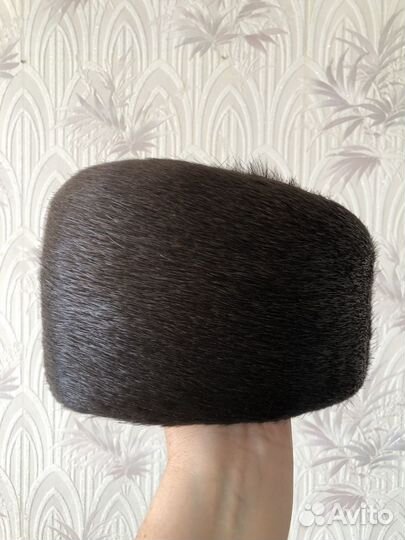 Шапка женская нутрия