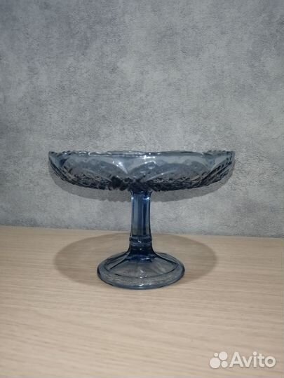 Фруктовница на ножке СССР