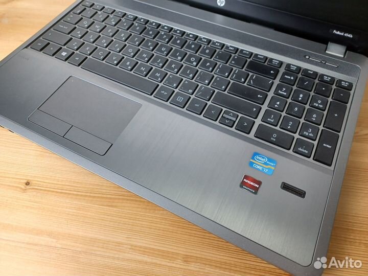 Hp probook intel i7 8 ядер 8 гб SSD 250гб