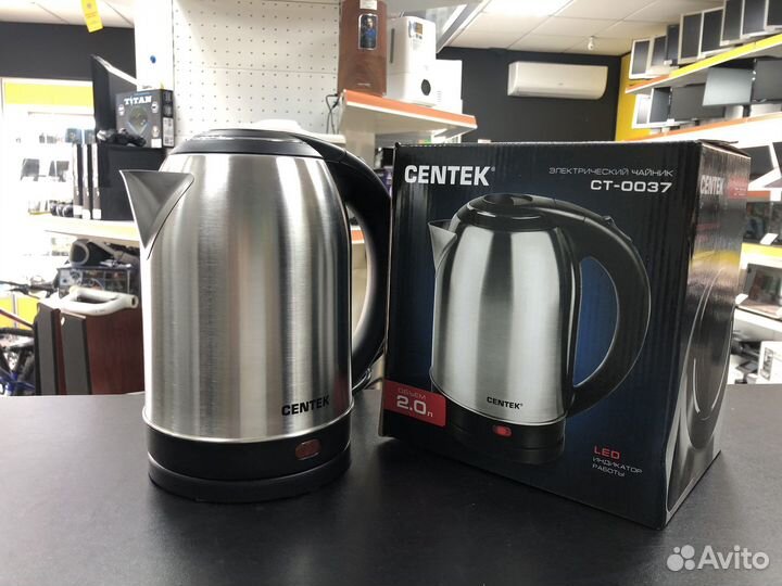 Чайник Centek CT-0037 2Л / 2200Вт / новый